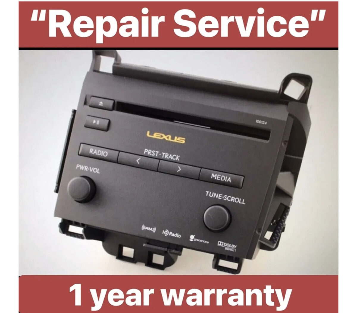 *REPAIR SERVICE* 2012-2022 LEXUS CT200h OEM Navigation RADIO 1YEAR ...