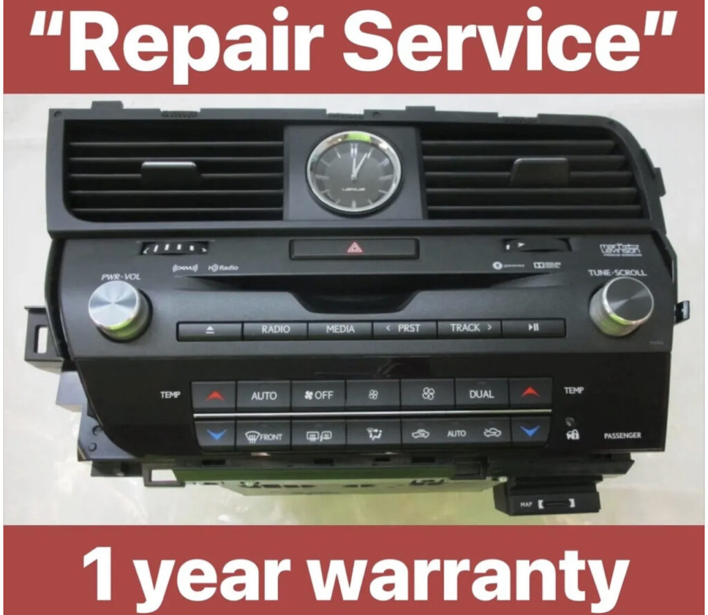 Lexus RX270, RX350, RX450h (2009-2015) Luchtveer Rechtsachter