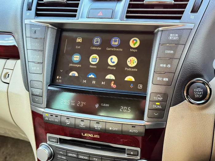 Wireless Apple Carplay/ANDROID AUTO for Lexus 2006 07 08 09 10 LS460 ...